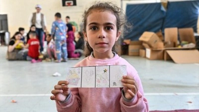 İsrail saldırıları, yerinden edilen L&uuml;bnanlı &ccedil;ocukları "psikolojik risklerle" karşı karşıy