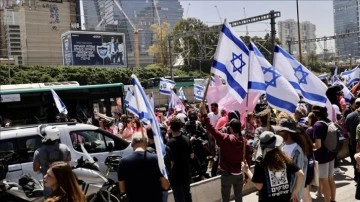 İsrail'de hükümet karşıtı protestolar ve sivil itaatsizlik eylemleri sürüyor