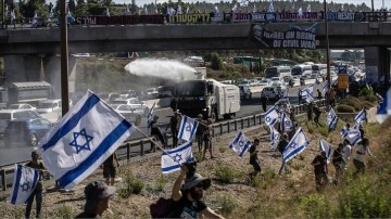 İsrail'de tartışmalı yargı tasarısının Meclisteki ilk oylamada kabulüyle protestolar patlak ver