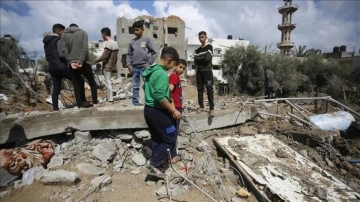 İsrail'in 187 gündür saldırılarını sürdürdüğü Gazze'de can kaybı 33 bin 482'ye çıktı