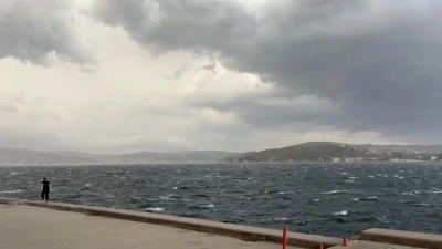 İstanbul'da fırtına etkili oluyor