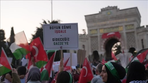 İstanbul’da 'Gazze'ye Umut Işığı Ol' yürüyüşü düzenleniyor