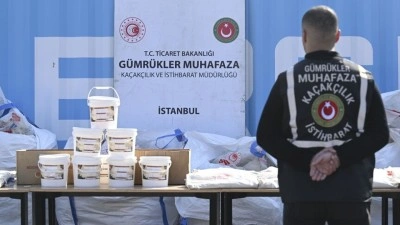 İstanbul'daki Ambarlı Limanı'nda yaklaşık 3 ton uyuşturucu ele ge&ccedil;irildi