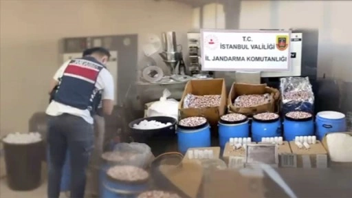 İstanbul'daki operasyonlarda 847 bin 600 uyuşturucu hap ele geçirildi, 2 şüpheli tutuklandı