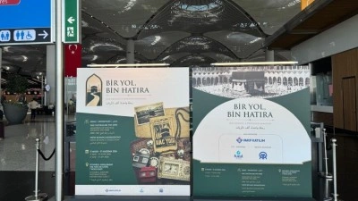 İstanbul Havalimanı'nda "Bir Yol Bin Hatıra" sergisi a&ccedil;ıldı