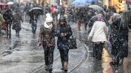 İstanbul için kuvvetli kar yağışı uyarısı