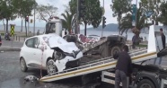 İstanbul Kartal sahil yolunda kaza: 6 yaralı