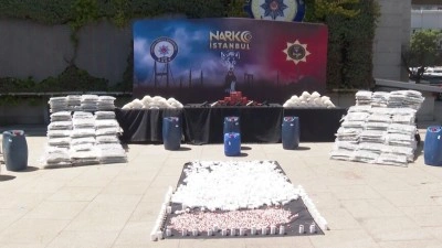 İstanbul merkezli operasyonlarda 1 ton 285 kilogram uyuşturucu ele ge&ccedil;irildi