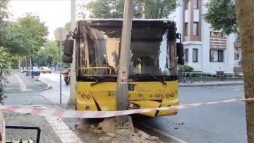 İstanbul'da İETT otobüslerinin karıştığı iki kaza meydana geldi