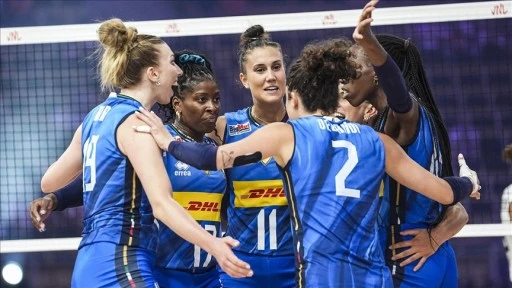 İtalya, ABD’yi 3-0 yenerek FIVB Kadınlar Milletler Ligi’nde yarı finale çıktı
