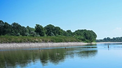 İtalya'da Po Nehri'ndeki kuraklık nedeniyle deniz suyu deltadan i&ccedil;erilere girmeye başladı