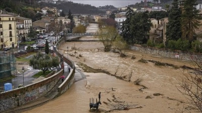 İtalya'da şiddetli yağışların yol a&ccedil;tığı heyelanda 1 kişi &ouml;ld&uuml;, 2 kişi yaralandı