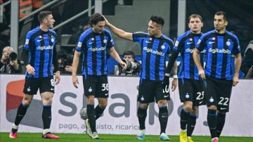 İtalya Kupası'nda Inter, Atalanta'yı yenerek yarı finale yükseldi