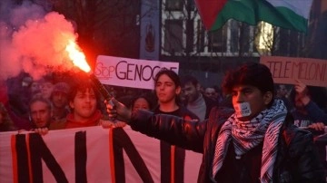 İtalya'da İsrail yanlısı tutum aldığı gerekçesiyle RAI yine protesto edildi