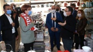 İYİ Parti Genel Başkanı Akşener Bolu'da esnafı ziyaret etti