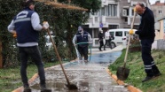 İzmir&#039;de kuvvetli yağışın ardından yaralar sarılıyor