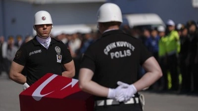 İzmir'de trafik kazasında şehit olan polis Serkan Hızlı i&ccedil;in t&ouml;ren d&uuml;zenlendi