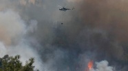 İzmir'deki orman yangınına 2 bin kişi ile müdahale ediliyor