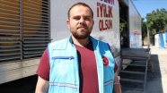 İzmir&#039;den yaraları sarmak için Bozkurt&#039;a gelen gönüllü bir aydır gece gündüz çalışıyor