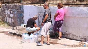 İzmir Dikili'de 4 gündür süren su kesintisi tepkilere sebep oluyor