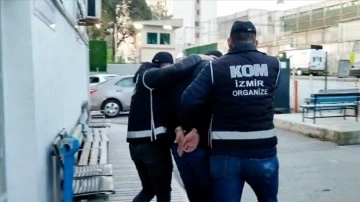 İzmir merkezli 'Mahzen-13' operasyonunda yakalanan 15 şüpheli tutuklandı