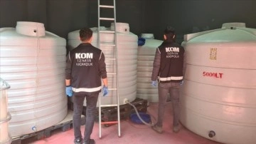 İzmir merkezli operasyonda 15 bin litre etil alkol ele geçirildi