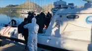 İzmir ve Muğla açıklarında Türk kara sularına itilen 43 sığınmacı kurtarıldı