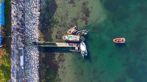 İzmit Körfezi'ndeki temizlik çalışmalarının güncel durumu su altı dalışıyla gözlemlendi
