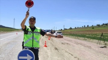 Jandarmanın çalışmasıyla Çerkeş-Kızılcahamam yolu Karga köyü mevkisinde kazalar sıfırlandı