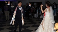 Japon damat 'Mustafa' Türk düğünü ile evlendi