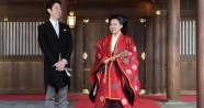 Japon prenses dünya evine girdi