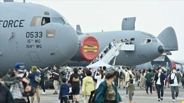 Japonya'da Yokota Hava Üssü, bomba tehdidi gerekçesiyle tahliye edildi