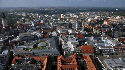 Johann Sebastian Bach'ın şehri Leipzig'de futbol ş&ouml;leni
