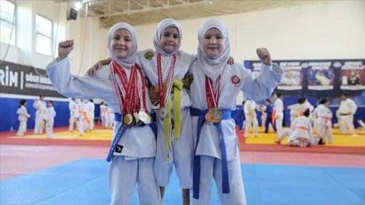 Judocu üç kız kardeş birbirlerine "güç" veriyor