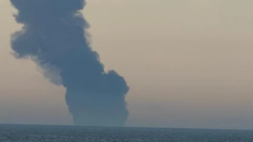 'KAIROS' isimli gemideki yangın tamamen söndürüldü