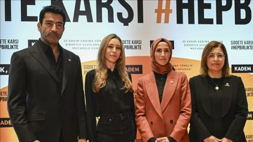 KADEM "Şiddete Karşı Hep Birlikte" kampanyasını başlattı