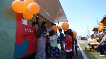 KADEM'in "Bayram Karavanı" Hatay'daki depremzedelere hizmet veriyor