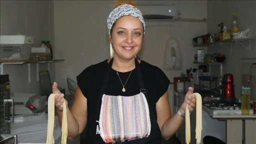 Kadın girişimci makarna imalathanesi kurma hayalini destekle gerçekleştirdi