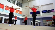 Kadın Ritmik Cimnastik Grup Milli Takımı Mersin&#039;de kampa girdi