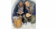 Kahramanmaraş’ta ‘Eskimo’ evinde çay keyfi