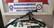 Kahramanmaraş'ta kaçak silah operasyonu: 3 gözaltı