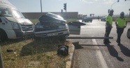 Kahramanmaraş'ta minibüs ile otomobil çarpıştı: 5 yaralı