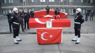 Kahramanmaraş&#039;ta şehit polis memuru için tören düzenlendi
