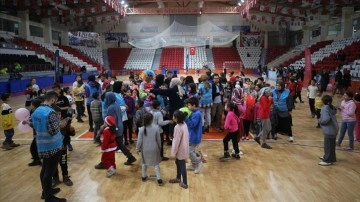 Kahramanmaraşlı depremzede genç ve çocuklar için İyilik Kupası etkinliği