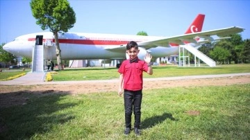 Kalp hastası Ömer'in uçağa binme hayali Sakarya'da gerçekleşti