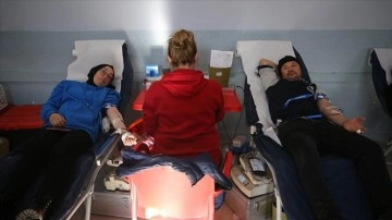 Kan bağışı merkezlerinde yoğunluk devam ediyor