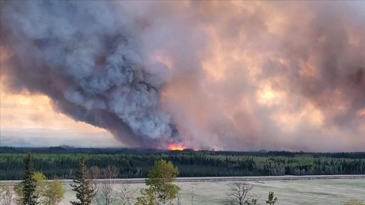 Kanada'nın Manitoba eyaletinde orman yangınları nedeniyle 17 bini aşkın kişi için tahliye karar