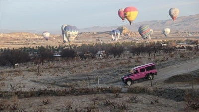 Kapadokya'da m&uuml;ze ve &ouml;ren yerlerinde ge&ccedil;en yıl 4 milyon 523 bin 275 ziyaret&ccedil;i ağırlandı