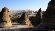 Kapadokya'daki 'kayadan oyma yer altı müzesi'nde sona yaklaşıldı