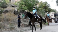 'Kapadokya'nın İncisi' Ihlara Vadisi'nde atlı birlikler turistlerden yoğun ilgi
